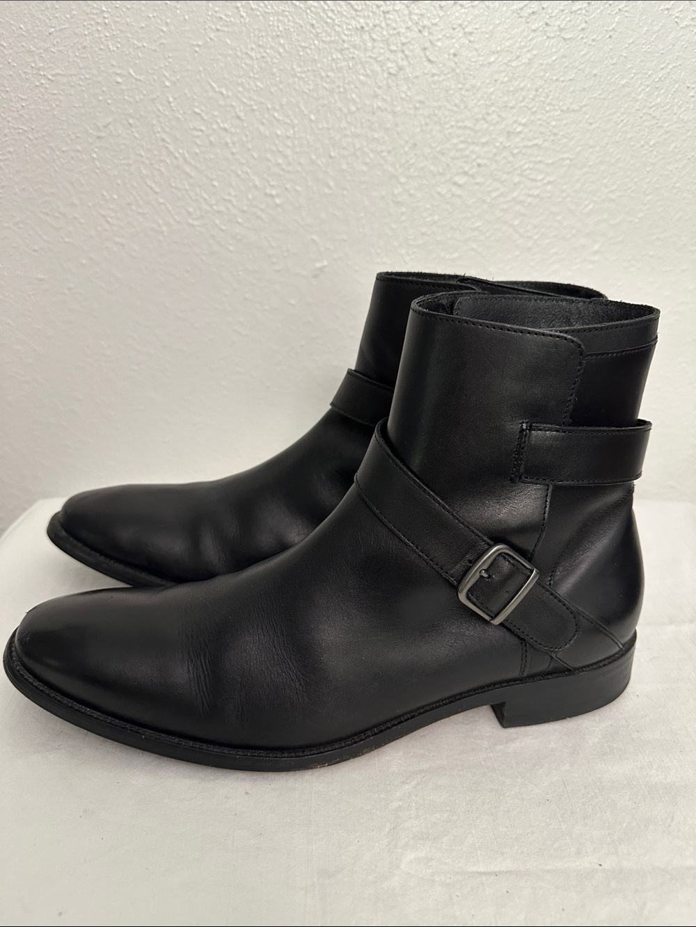 EUC Cole Haan Moto Style Dress Ankle Boot - Picture 2 of 9